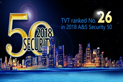 TVT Ranked No.26 in 2018 A&S Security 50 